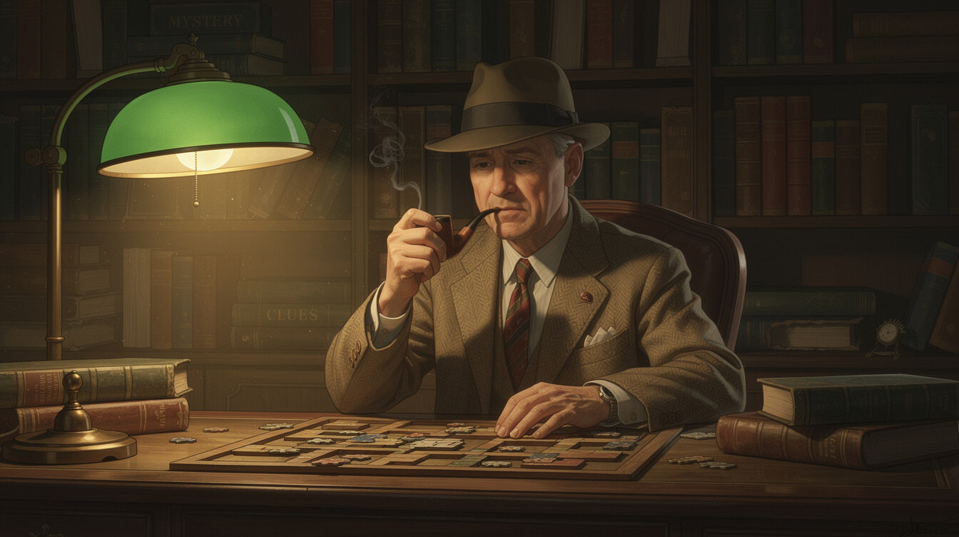 detective with pipe