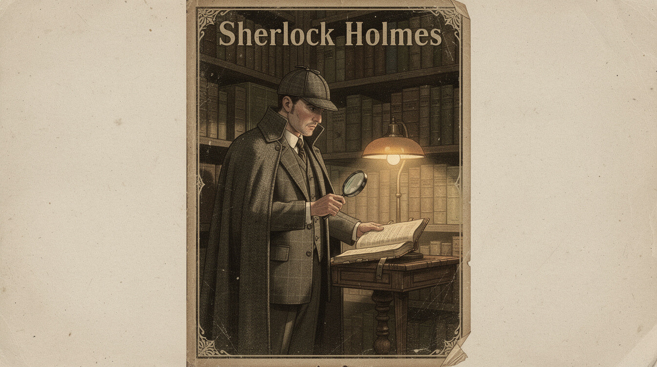sherlock holmes book cover